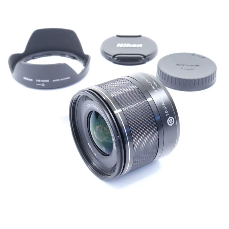 Nikon 1 NIKKOR VR 6.7-13mm f/3.5-5.6 ブラック ABランク 中古