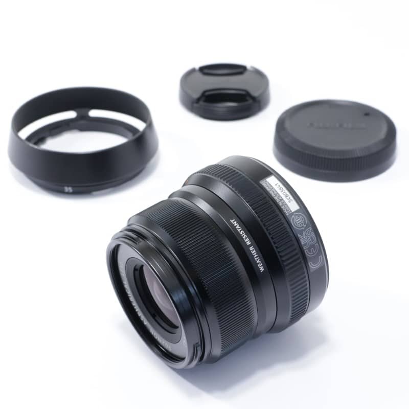 富士フイルム フジノンレンズ XF23mmF2 R WR ブラック AB+ランク 中古