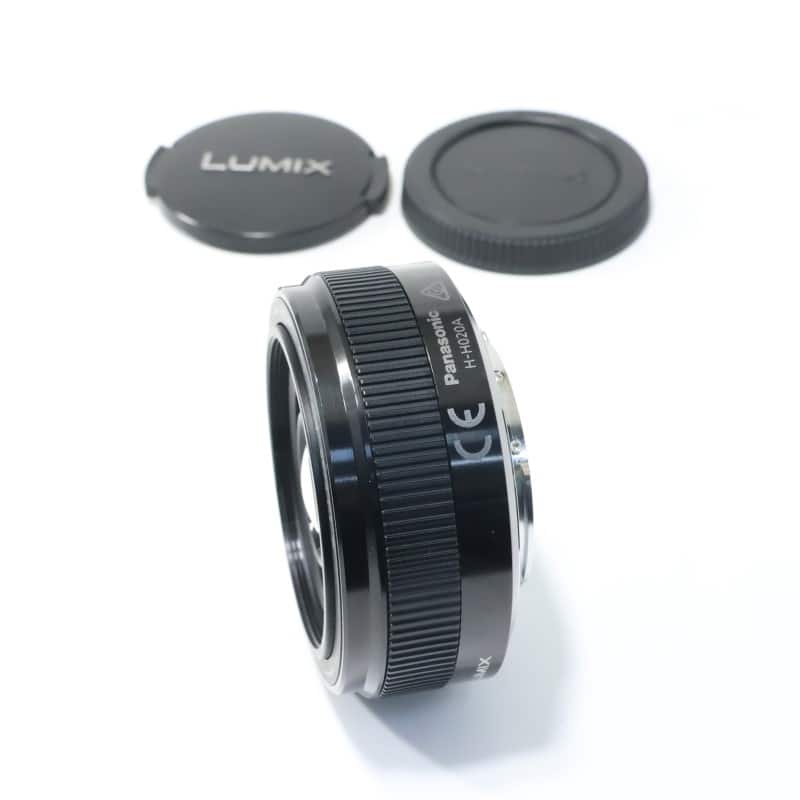 LUMIX G 20mm/F1.7 II ASPH. ブラック H-H020A-K
