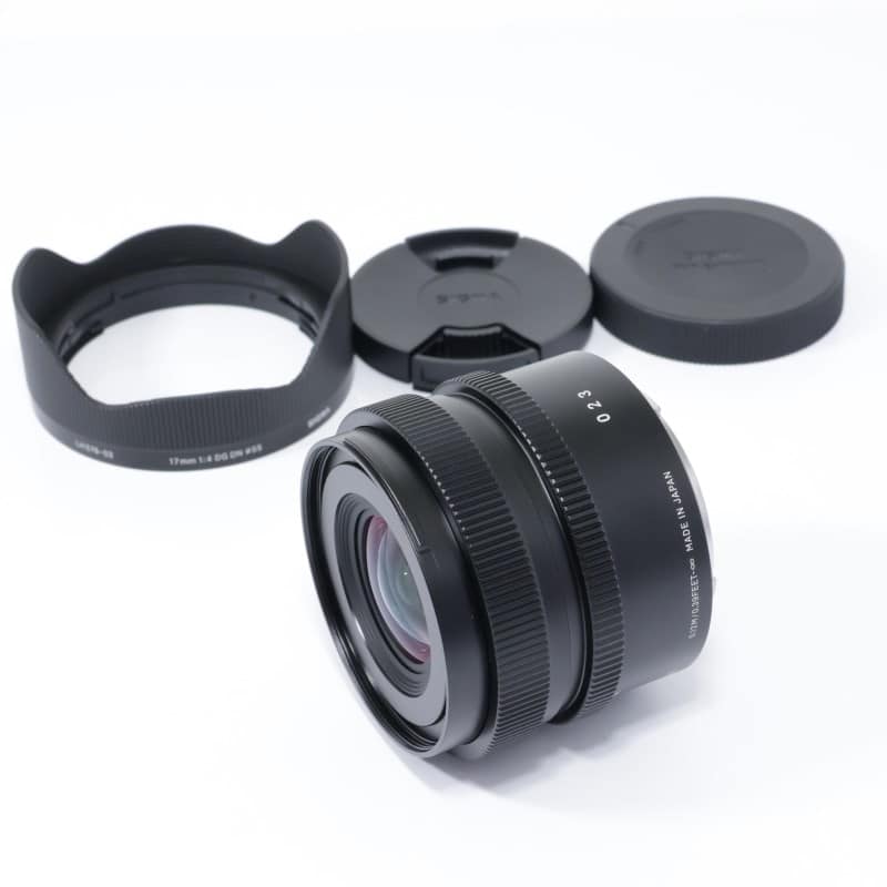 SIGMA 17mm F4 DG DN | Contemporary ソニーEマウント AB+ランク 中古