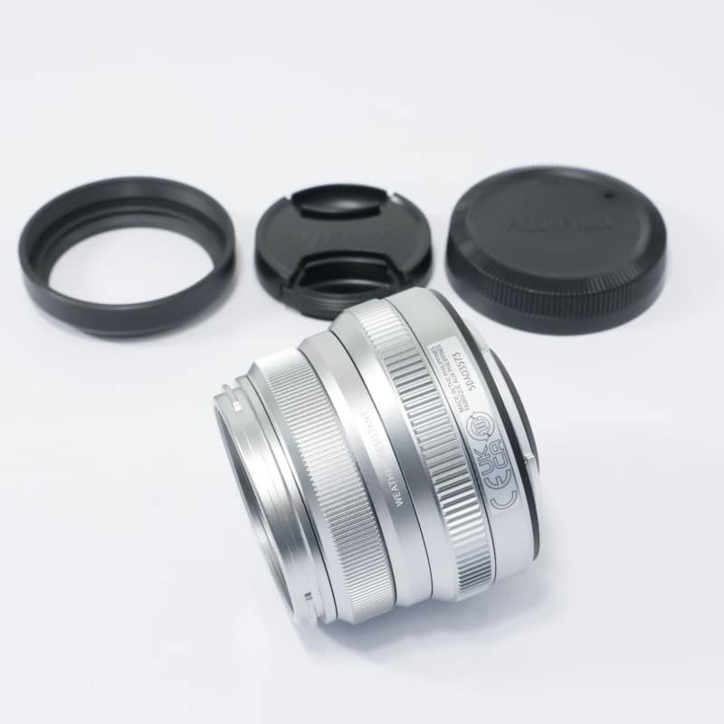 富士フイルム フジノンレンズ XF35mmF2 R WR シルバー ABランク 中古