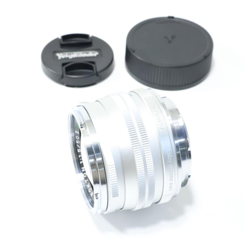 NOKTON vintage line 50mm F1.5 Aspherical Ⅱ VM シルバー MC