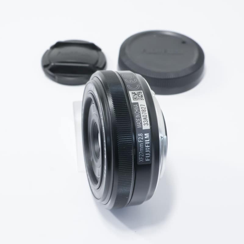 富士フイルム フジノンレンズ XF27mmF2.8 ブラック ABランク 中古