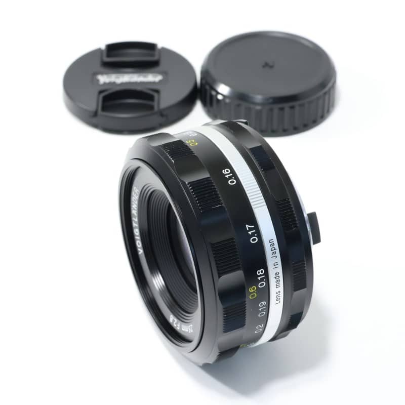 COLOR-SKOPAR 28mm F2.8 Aspherical SL IIS ブラックリム Ai-s