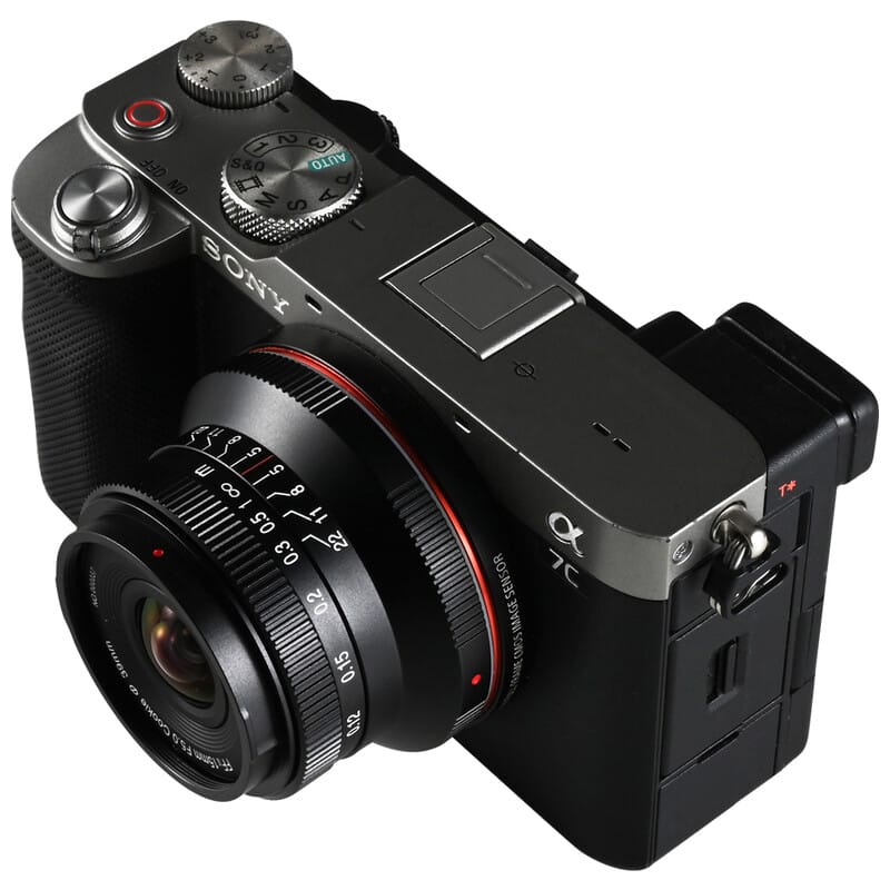 15mm F5 Cookie FF ブラック ソニーE LAO0680