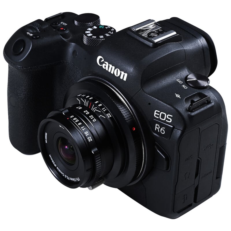 15mm F5 Cookie FF ブラック キヤノンRF LAO0682