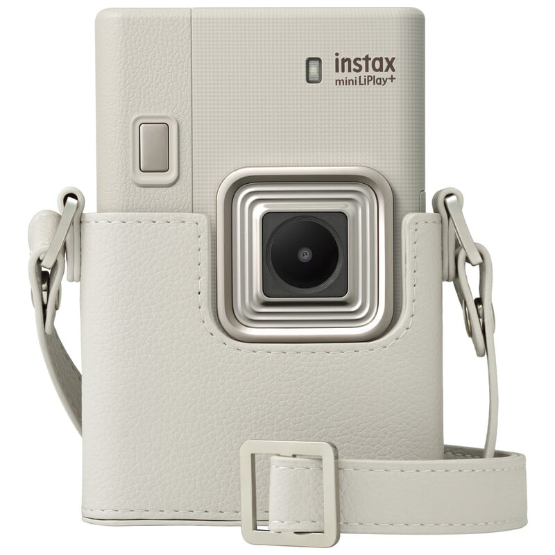 instax mini LiPlay+ カメラケース BEIGE(2025年11月7日発売予定)