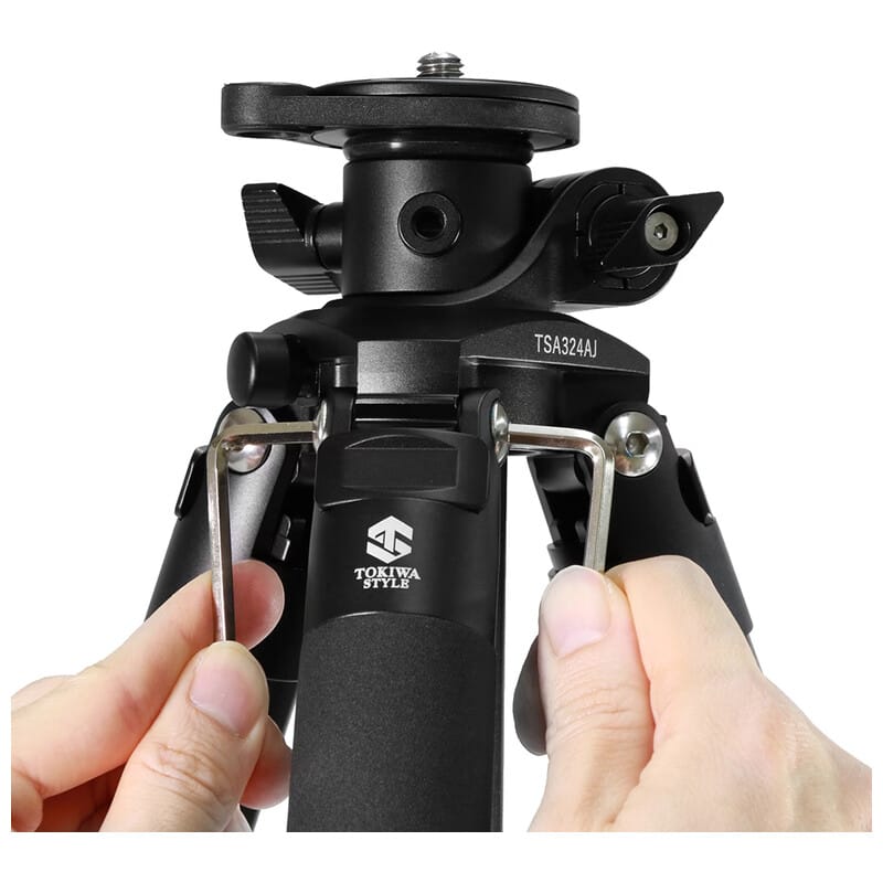 TSA324AJ 大型アルミ4段システマティック三脚