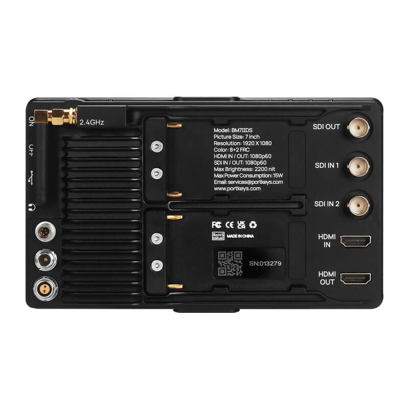 BM7IIDS 7インチ タッチスクリーン モニター
