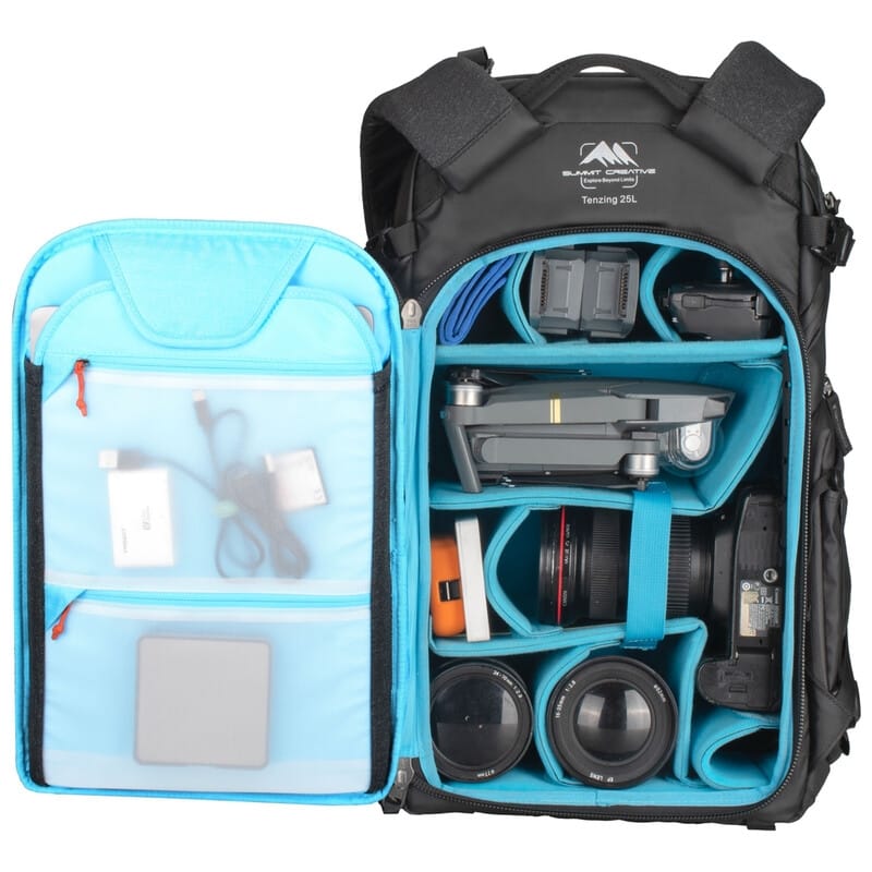 テンジン 25L ジップ バックパック ブラック SUM-TENZING25L-BK