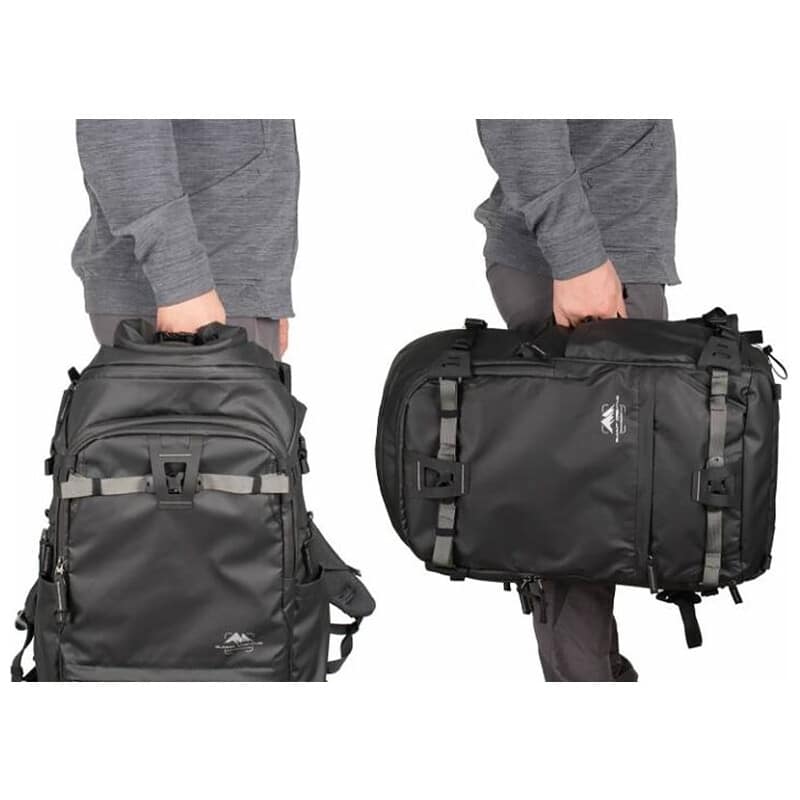 テンジン 35L ジップ バックパック ブラック SUM-TENZING35L-BK