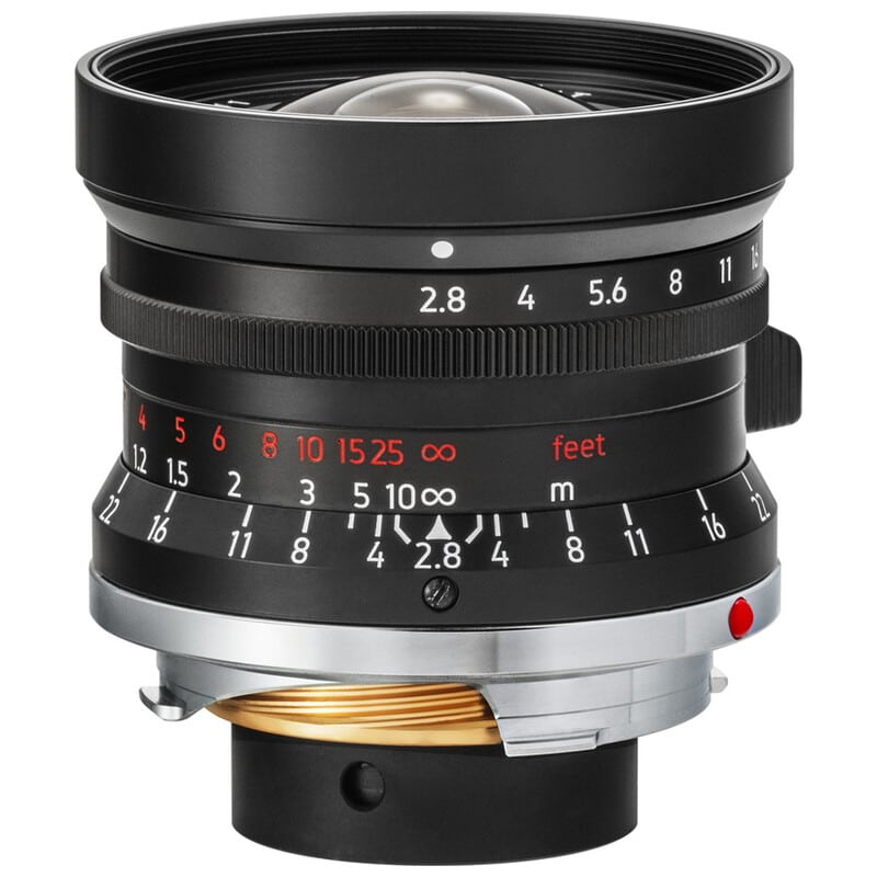 M 28mm f/2.8 ライカMマウントブラックペイント LLL-28M-9E (B)