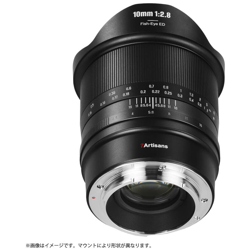 7Artisans 10mm F2.8 II Fish-eye ED ソニーE ブラック 7A-10F28II-E-B