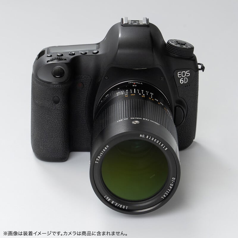 TTArtisan 100mm f/2.8 MACRO 2X ブラック キヤノンEFマウント TT-100F28M-EF