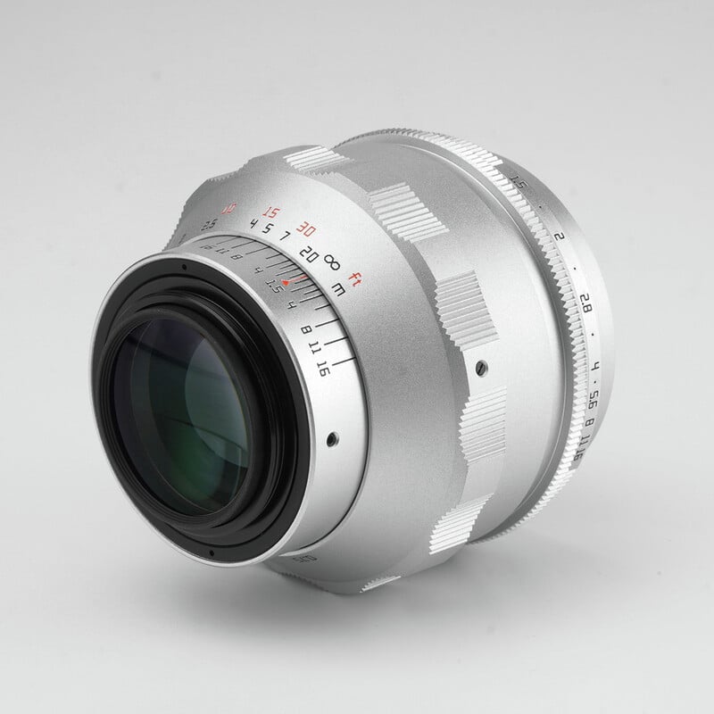TTArtisan 75mm f/1.5 M42マウント シルバー TT-75F15-M42-S