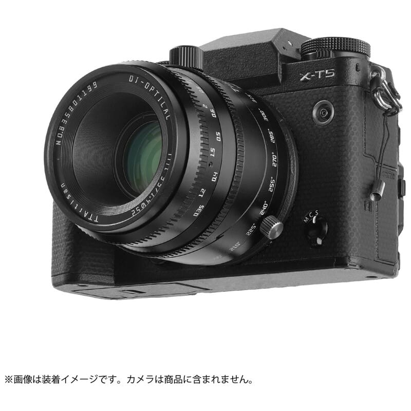 TTArtisan Tilt 35mm f/1.4 C 富士フイルムX TT-Tilt-35F14-X-B