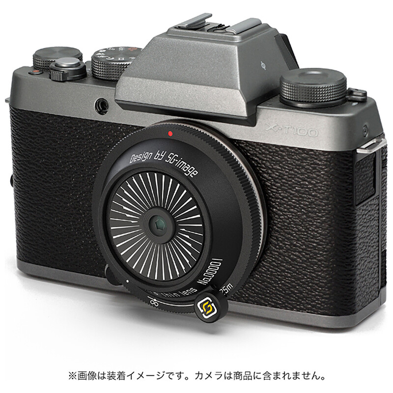 SG-image 24mm F6.3 ウルトラシンレンズ 富士フイルムX ブラック
