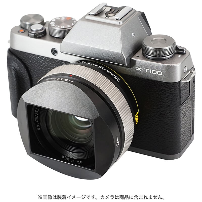 SG-image AF 25mm F1.8 富士フイルムX APS-C シルバー