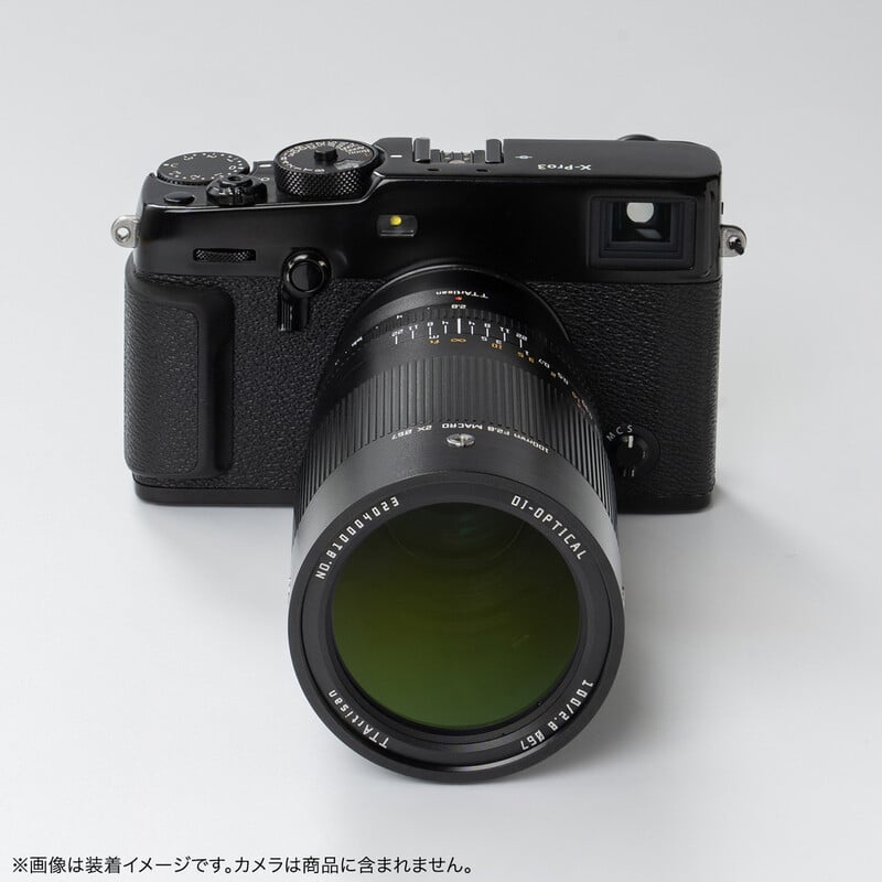 TTArtisan 100mm f/2.8 MACRO 2X ブラック 富士フイルムXマウント TT-100F28M-X