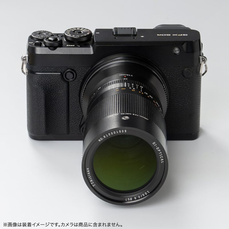 TTArtisan 100mm f/2.8 MACRO 2X ブラック 富士フイルムGFX Gマウント TT-100F28M-G