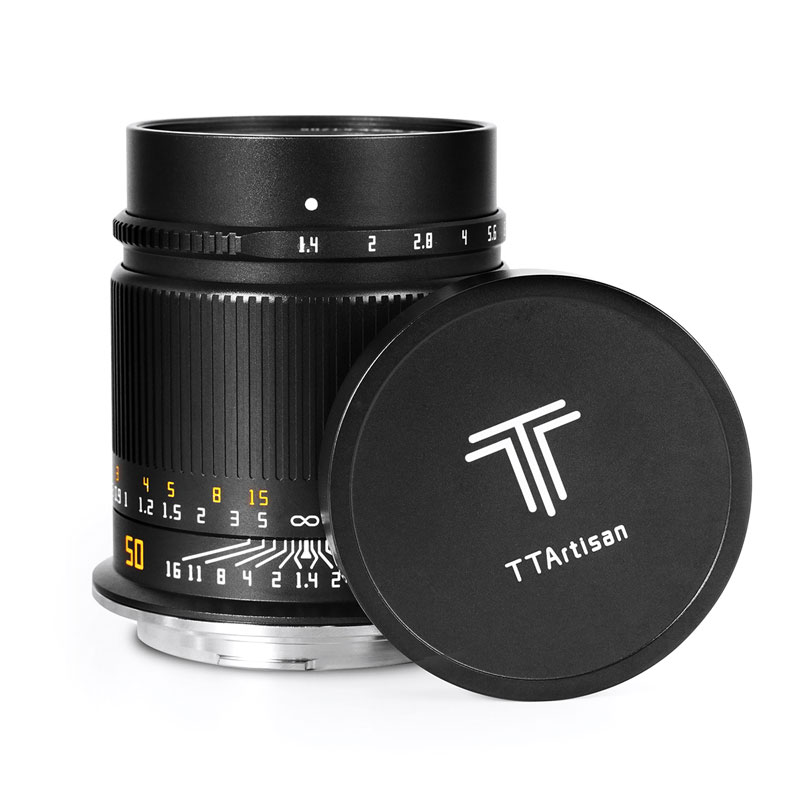 TTArtisan 50mm f/1.4 ASPH ブラック キヤノンRFマウント