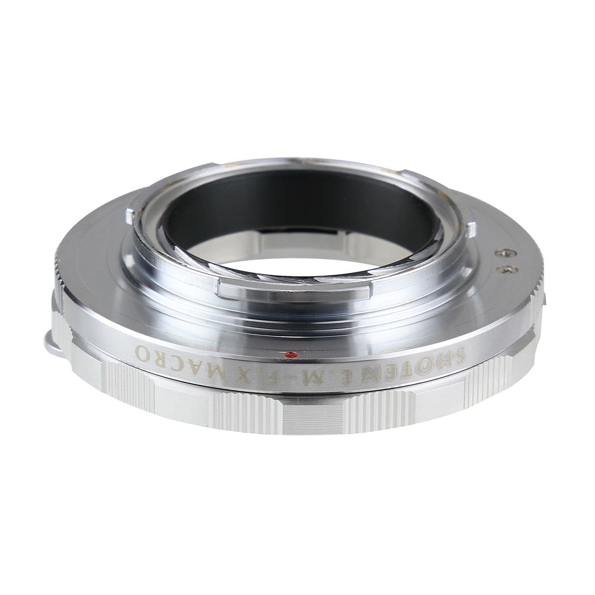SHOTEN LM-FX M (S) シルバー (ライカMマウントレンズ→富士フイルムXマウント変換) ヘリコイド付きマウントアダプター