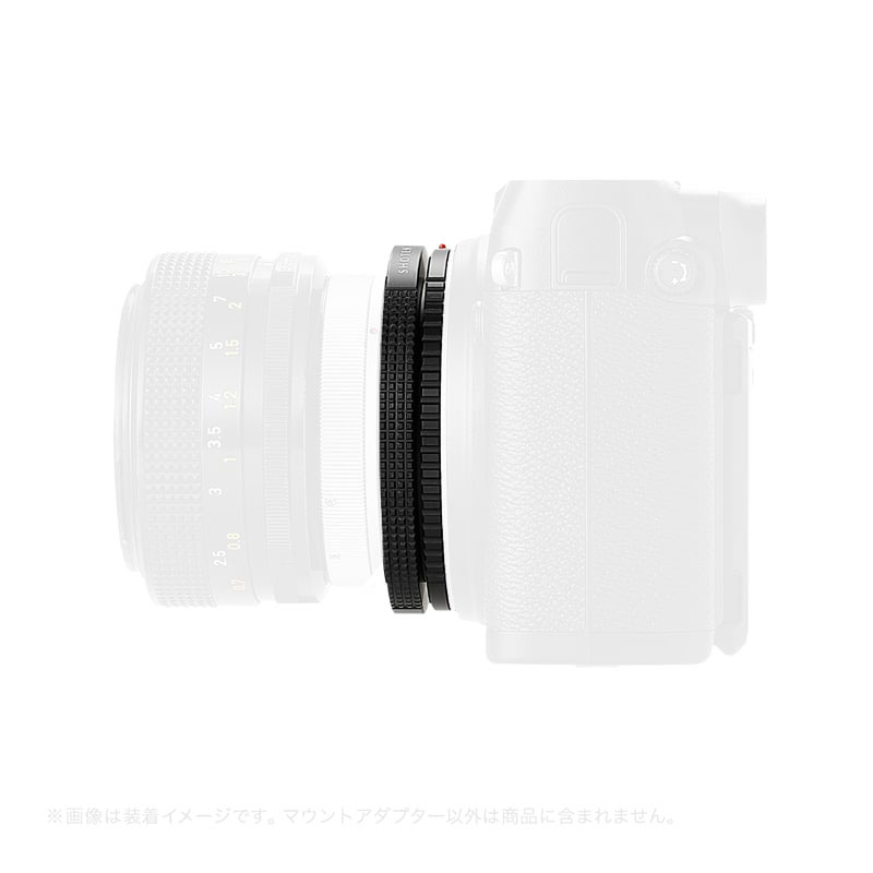 CFD-FG (キヤノンFDマウントレンズ→富士フイルムGマウント変換) マウントアダプター