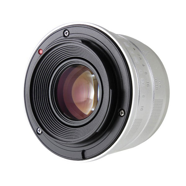 7Artisans 25mm F1.8 シルバー マイクロフォーサーズマウント 25M43S