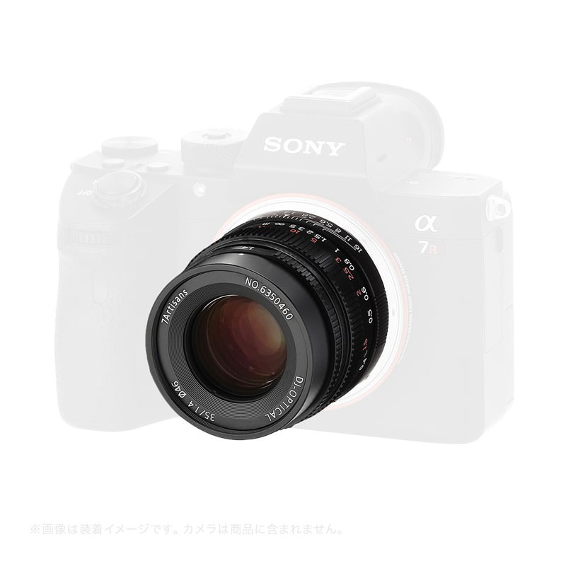 7Artisans 35mm F1.4 ブラック ソニーEマウント 3514EB