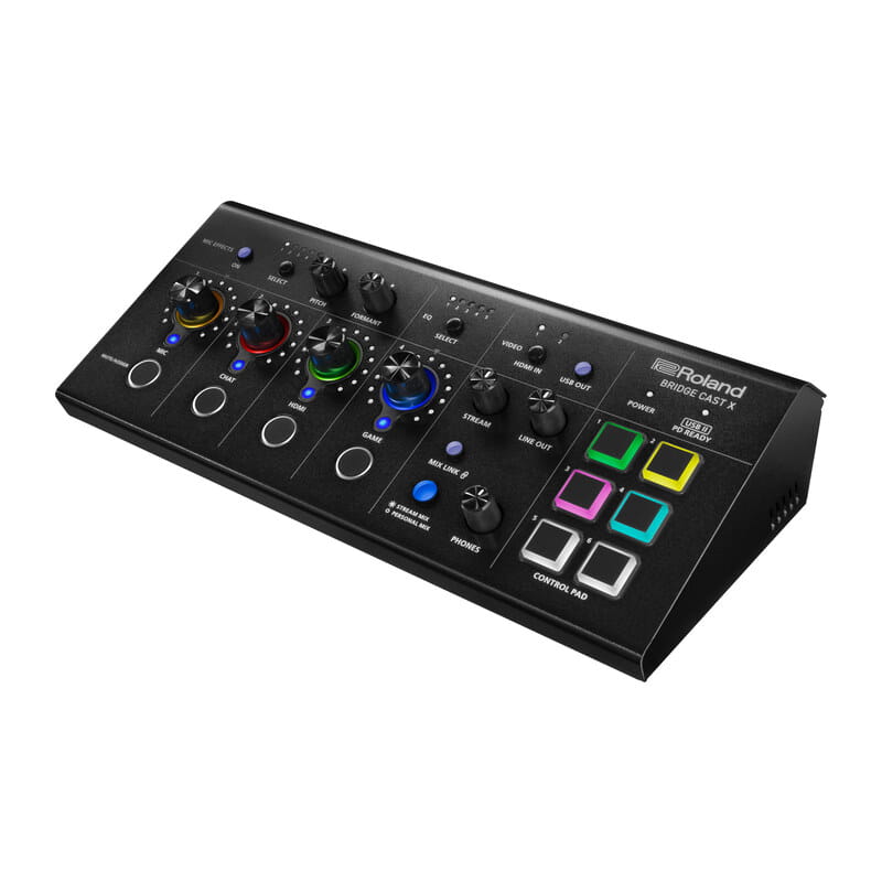 BRIDGE CAST X DUAL BUS STREAMING MIXER