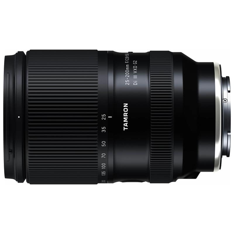 25-200mm F/2.8-5.6 Di III VXD G2 (Model A075S) ソニーEマウント（2025年11月20日発売予定）