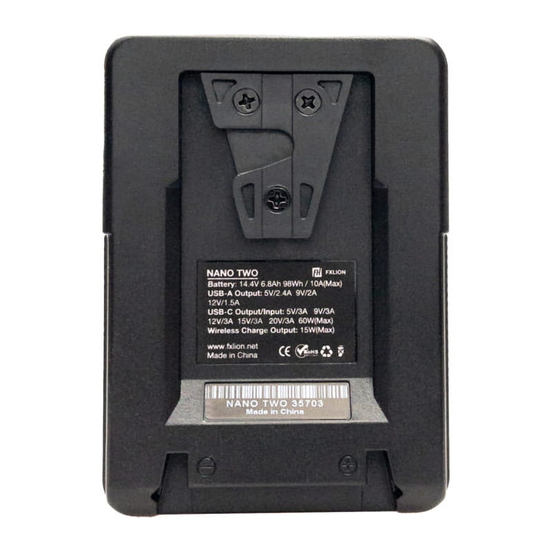 ワイヤレス機能搭載Vマウントバッテリー NANO TWO WIRELESS