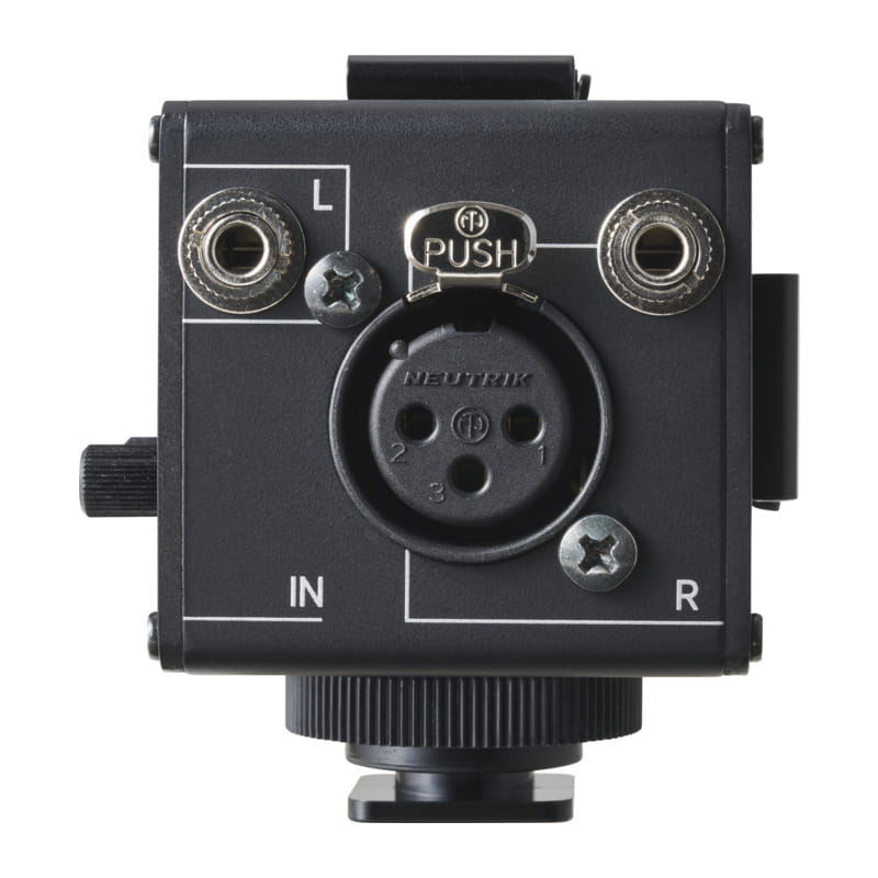 MC-1PH(Black) ファンタム電源供給機能付きマイクアダプター