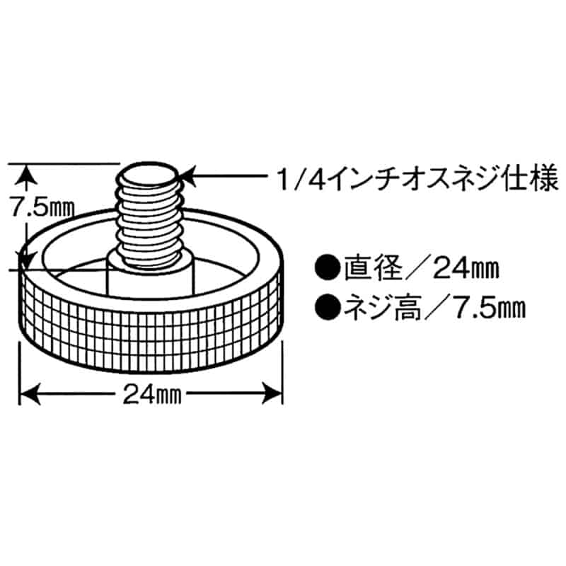 カメラネジN(短) VE-2474