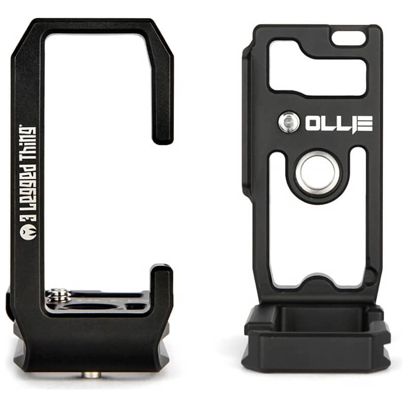 オリー QD ダークネス OM SYSTEM OM-1 / OM-1 Mk II専用Lブラケット OLLIEQD-B