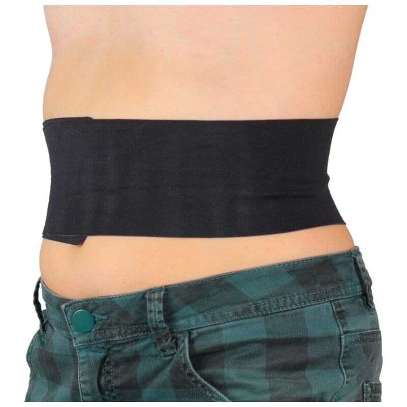 ウエストストラップ ビッグポーチ (Mサイズ) ブラック M-BP-BK