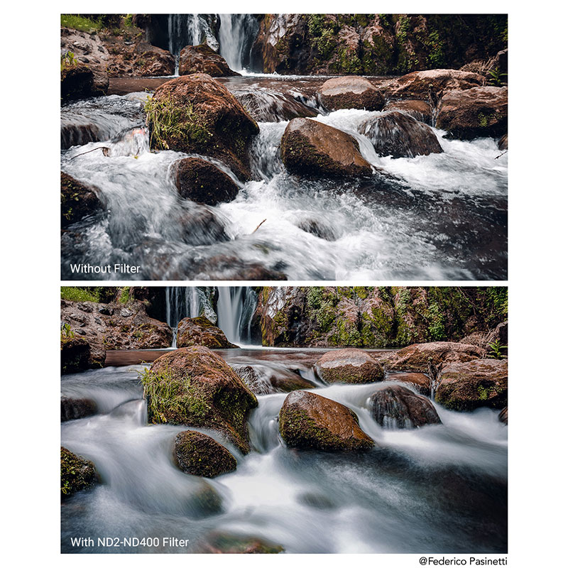 NANO-X バリアブル NDフィルター 減光範囲 ND2-ND400 72mm KF-NNDX72