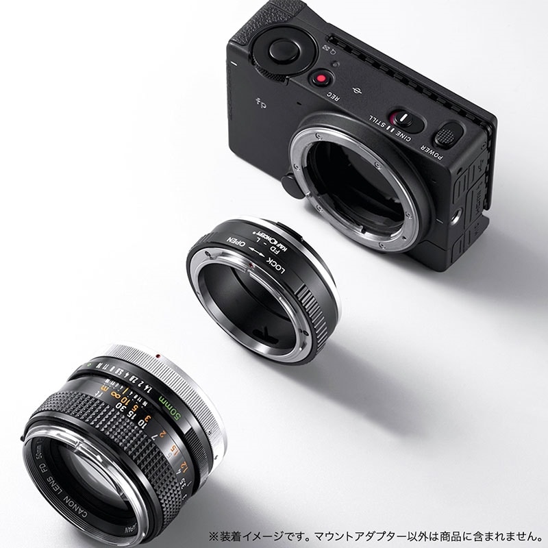 KF-FDL (キヤノンFDマウントレンズ→Lマウント変換) マウントアダプター
