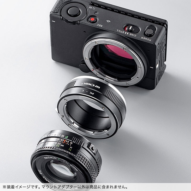 マウントアダプター KF-PKL (ペンタックスKマウントレンズ → Lマウント変換)