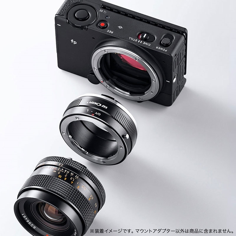 KF-CYL (ヤシカ・コンタックスマウントレンズ→Lマウント変換) マウントアダプター
