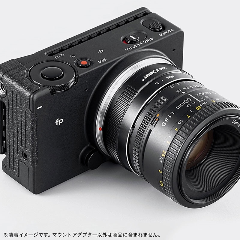 マウントアダプター KF-NFL (ニコンFマウントレンズ → Lマウント変換)