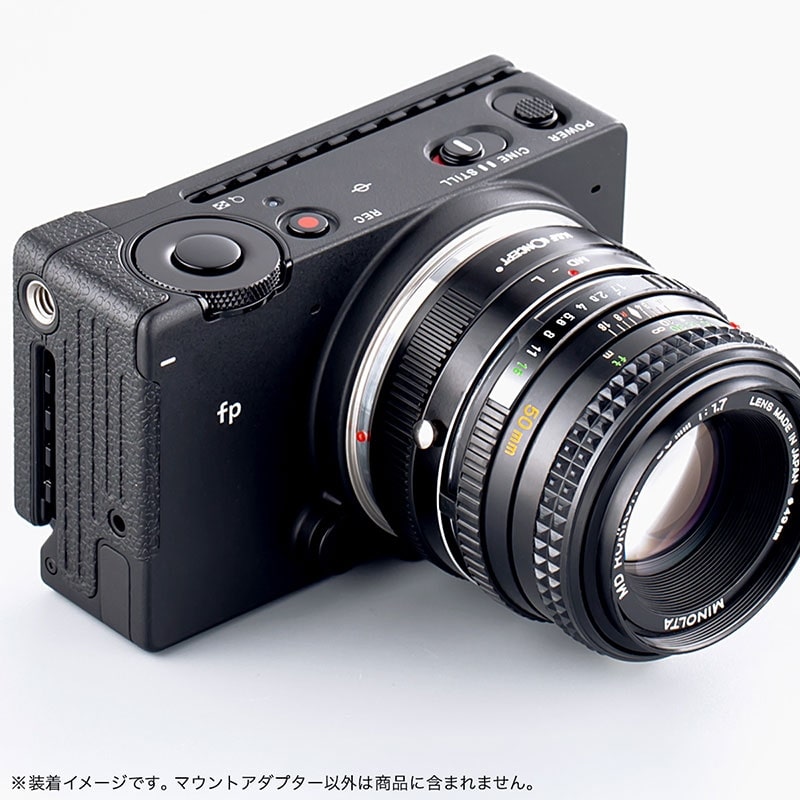 マウントアダプター KF-SRL (ミノルタMD・MC│SRマウントレンズ → Lマウント変換)