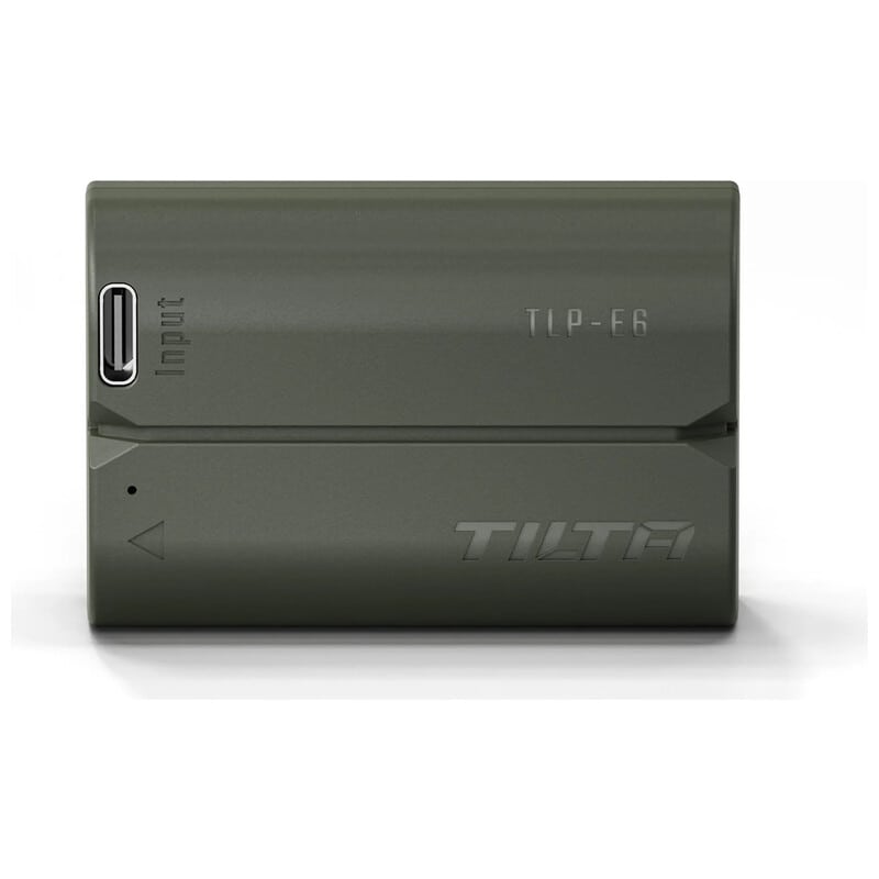 LP-E6P Battery with USB-C Input (2400mAh) - Green TLP-E6P-GN
