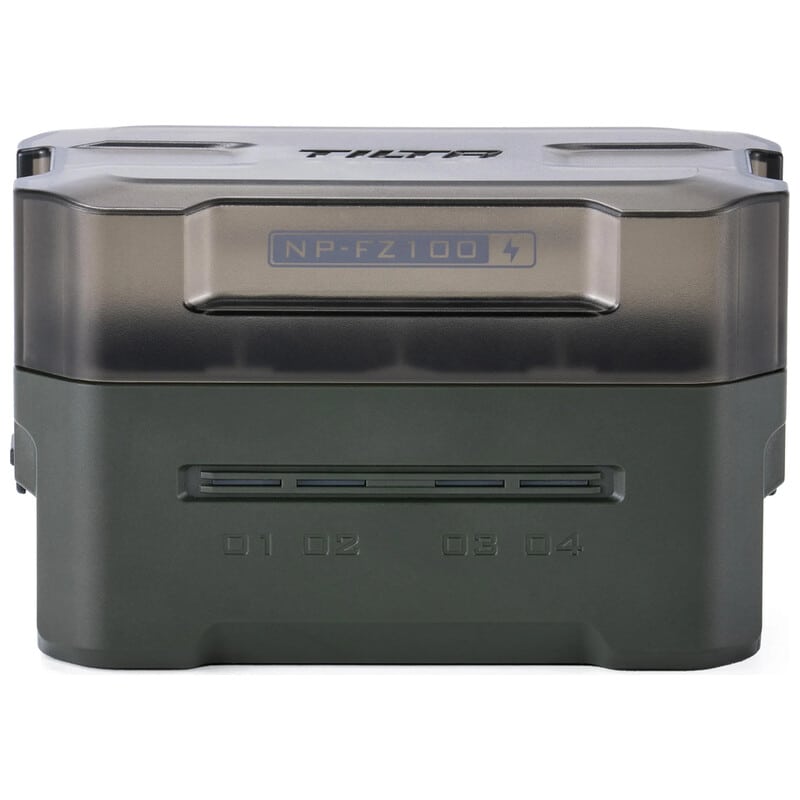 Portable Charging Station for NP-FZ100 (4 Channel) - Green TBC-FZ100-GN