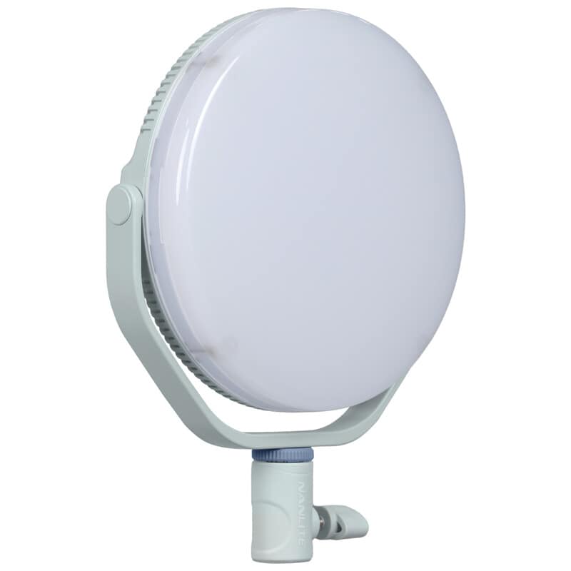 miro 30c フルカラー丸型パネルライト（ミントブルー）