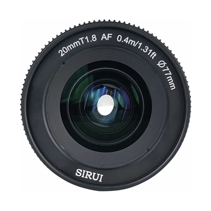 オートフォーカスアナモルフィックレンズ 20mm T1.8 1.33x S35 X/ブルー
