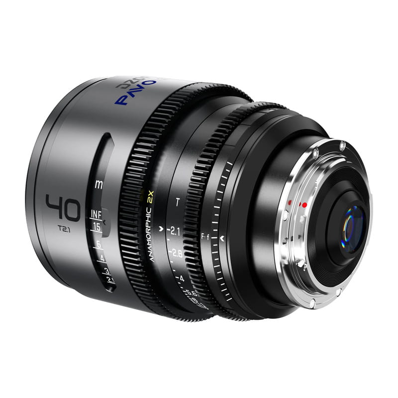 Pavo 2x アナモルフィックプライム 40mm T2.1 ブルーコーティング PL&EF マウント メートル表示 DZO-PA4021PLMB