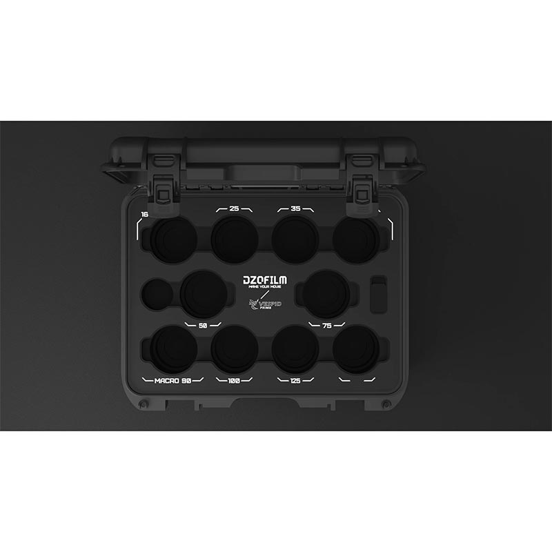 Vespid プライムレンズ 8種レンズキット PLマウント ケース付 DZO-V21K8PLM