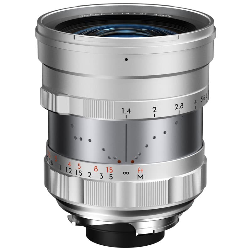 Simera 21mm f1.4 ライカMマウント シルバー TP-S21M-SR