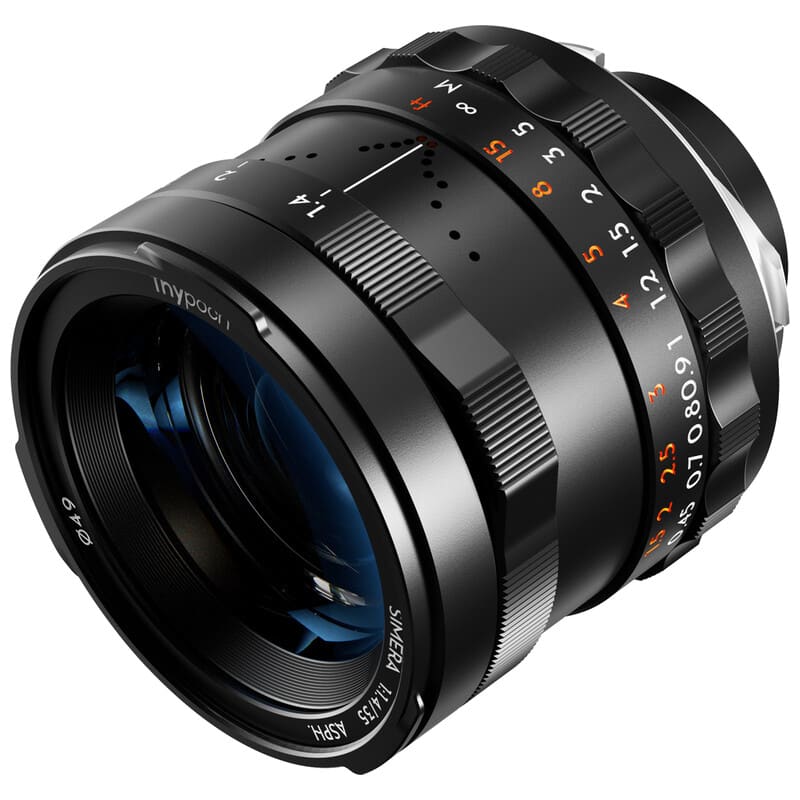 Simera 35mm f1.4 ライカMマウント TypeII ブラック TP-S35MT-BLK